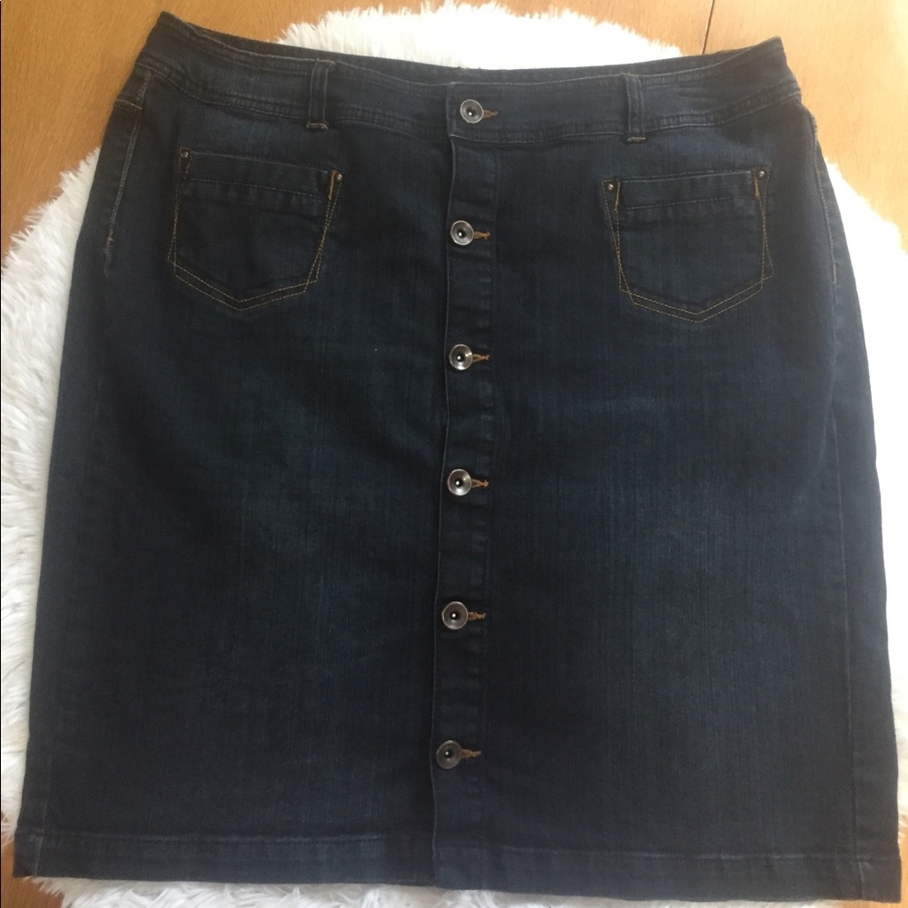 Denim  Skirt Sz 20 Lane Bryant